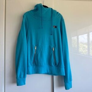 Aviator Nation Ninja Bright Blue Pullover Hoodie